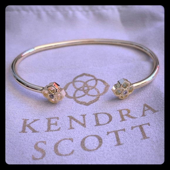Kendra Scott Jewelry - New Kendra Scott Gold Rue Cuff Bracelet